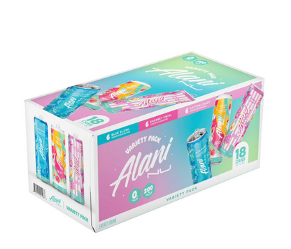 Alani Nu Energy Slush Variety Pack, 12 fl oz 36/case
