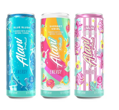 Alani Nu Energy Slush Variety Pack, 12 fl oz 36/case