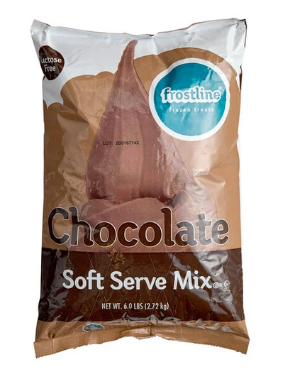 Frostline Soft Serve Ice Cream Mix 6 lb. - 6/Case VARIOUS FLAVORS | Canada