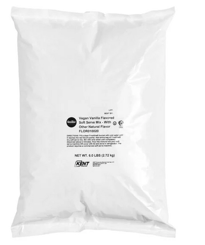 Frostline Soft Serve Ice Cream Mix 6 lb. - 6/Case VARIOUS FLAVORS | Canada
