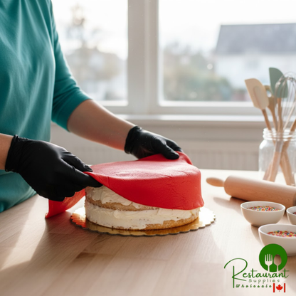 Satin Ice 5 lb. Red Vanilla Rolled Fondant Icing