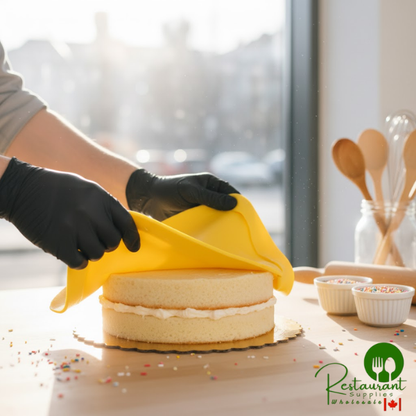 Satin Ice 5 lb. Yellow Vanilla Rolled Fondant Icing