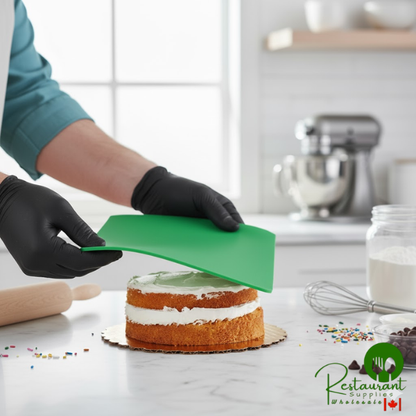 Satin Ice 5 lb. Green Vanilla Rolled Fondant Icing - 8/Case