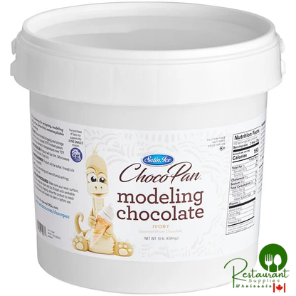 Satin Ice ChocoPan 10 lb. Ivory Modeling Chocolate