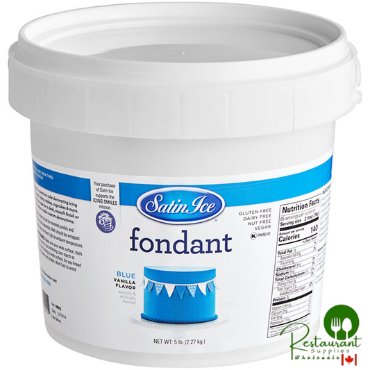 Satin Ice Tropical White Rolled Fondant 2 lb.