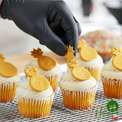 Satin Ice 2 lb. Gold Shimmer Vanilla Fondant - 10/Case