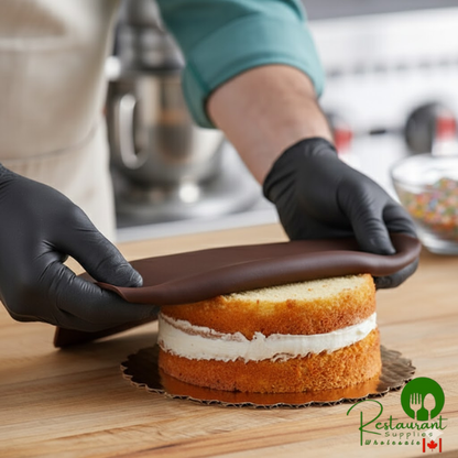 Satin Ice 20 lb. Chocolate Rolled Fondant Icing - 2/Case