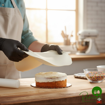 Satin Ice 5 lb. Ivory Vanilla Rolled Fondant Icing