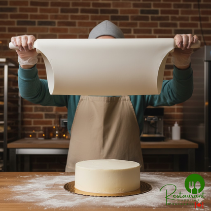 Satin Ice Dream 8 lb. Clean White Chocolate-Flavored Rolled Fondant