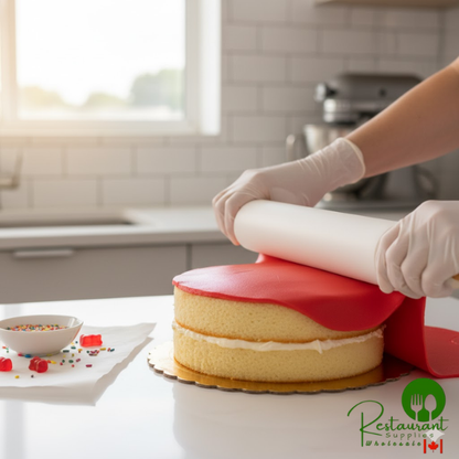 Satin Ice ChocoPan 5 lb. Red Covering Chocolate