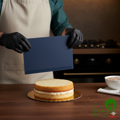 Satin Ice 2 lb. Navy Vanilla Rolled Fondant Icing - 10/Case