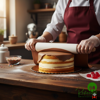 Satin Ice ChocoPan 1 lb. Deep Brown Covering Chocolate - 4/Case