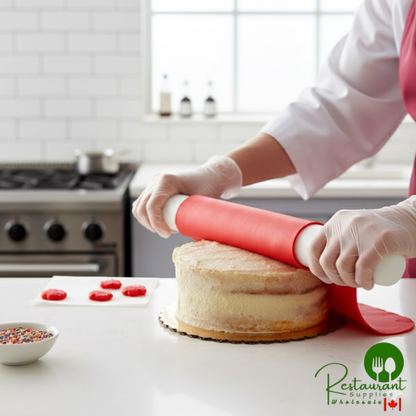 Satin Ice ChocoPan 5 lb. Red Covering Chocolate - 4/Case