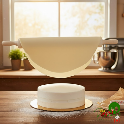 Satin Ice Dream 2 lb. Kiss of Cream Chocolate-Flavored Rolled Fondant - 8/Case