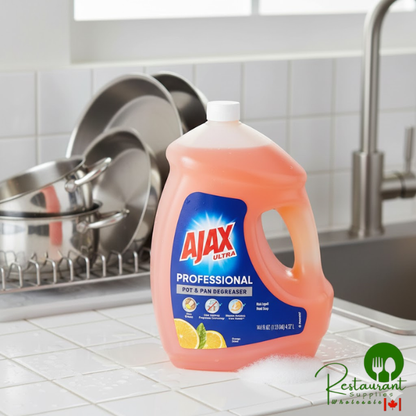 Ajax Ultra Professional CPC61034313CT 145 oz. Orange Scent Dish Detergent - 4/Case