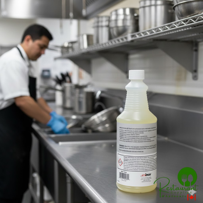 Bar Maid DET-1200 1 Qt. / 32 oz. LoSUDS Liquid Bar Glass Concentrate