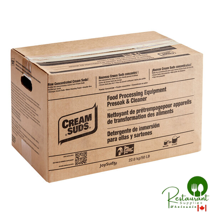 JoySuds Cream Suds 43612 50 lb. Food Processing Equipment / Pot & Pan Presoak and Detergent Powder