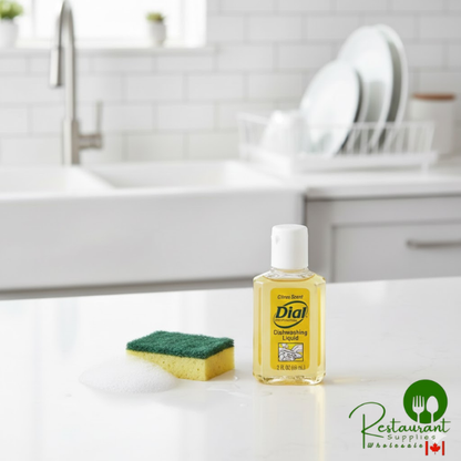 Dial Professional DIA32954 2 oz. Citrus Scented Liquid Dish Soap - 144/Case