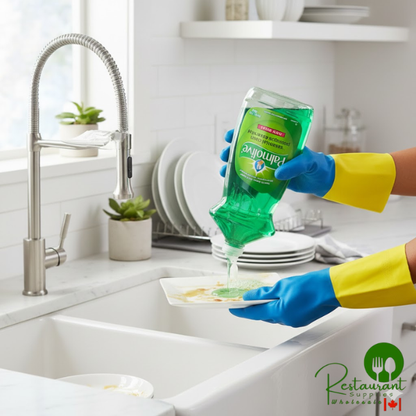 Palmolive Essential Clean CPCUS06022A 28 oz. Original Scent Dishwashing Liquid - 9/Case