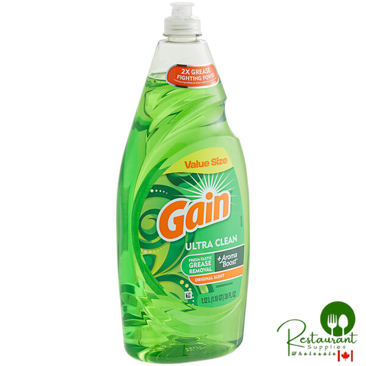 Gain 74346 38 oz. Original Liquid Dish Soap - 8/Case