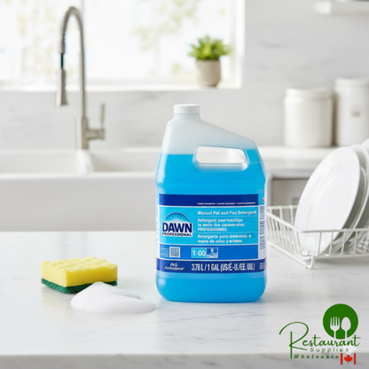 Dawn Professional 57446 1 Gallon / 128 oz. Closed Loop Manual Pot and Pan Detergent - 4/Case