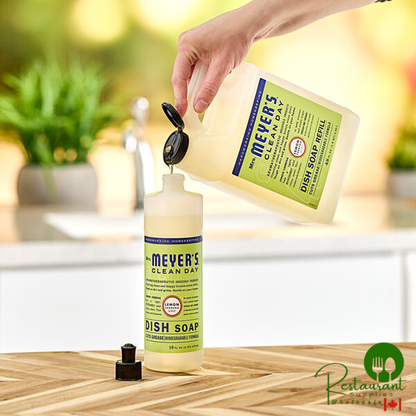 Mrs. Meyer's Clean Day 372547 48 oz. Lemon Verbena Scented 347544 Soap Refill - 6/Case