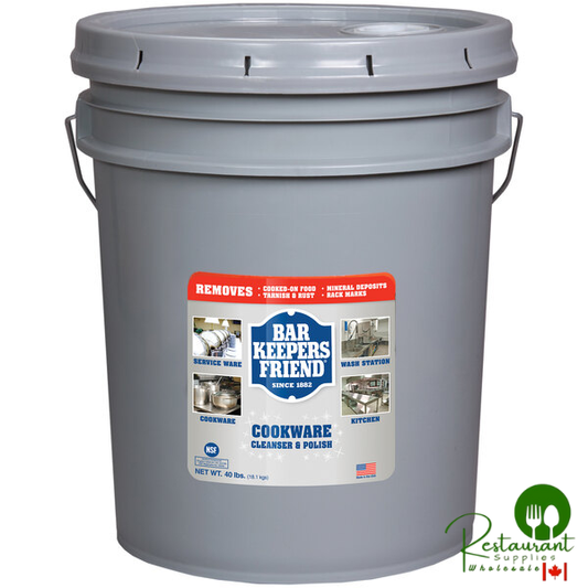 Bar Keepers Friend 11556 40 lb. / 640 oz. Cookware Cleansing & Polishing Powder