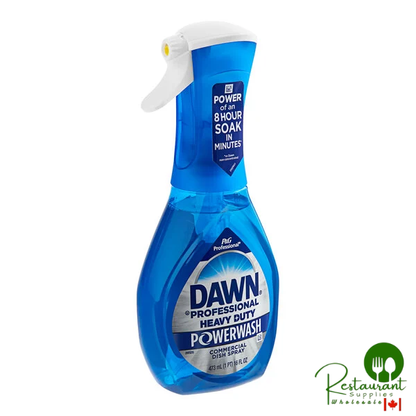 Dawn Professional 10030772123017 1 Pint / 16 oz. Heavy-Duty Powerwash Commercial Dish Spray - 6/Case