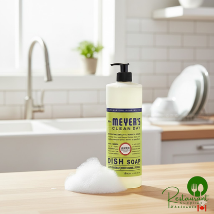 Mrs. Meyer's Clean Day 372575 16 oz. Lemon Verbena Scented Dish Soap - 6/Case