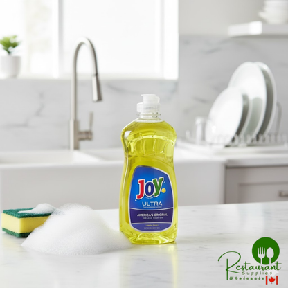 JoySuds Joy Ultra 43600 12.6 oz. Lemon Scented Dishwashing Liquid - 25/Case