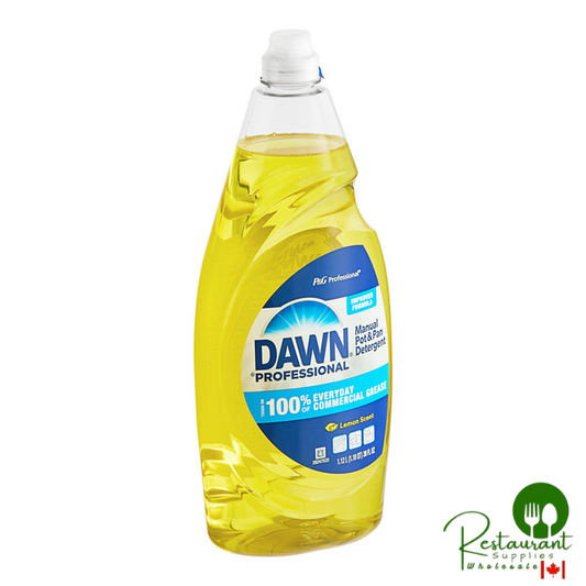 Dawn Professional 45113 38 oz. Manual Lemon Scented Pot and Pan Detergent - 8/Case