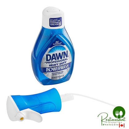 Dawn Professional 00030772152645 1 Pint / 16 oz. Heavy-Duty Powerwash Commercial Dish Spray Kit - 6/Case