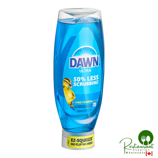 Dawn Ultra EZ-Squeeze 00208 22 oz. Original Dish Soap - 8/Case