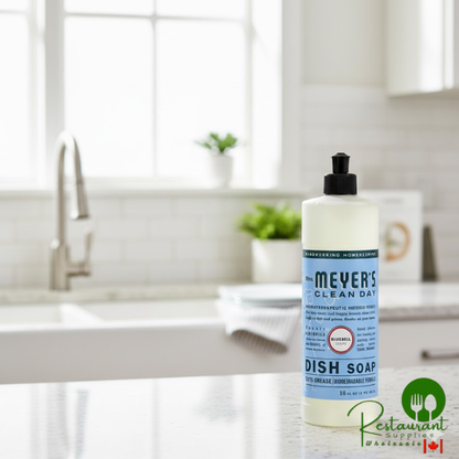 Mrs. Meyer's Clean Day 371498 16 oz. Bluebell Scented Dish Soap - 6/Case