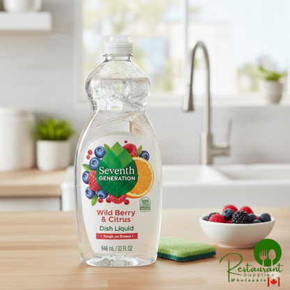 Seventh Generation 10732913449825 19 oz. Lavender Flower and Mint Dish Soap - 6/Case