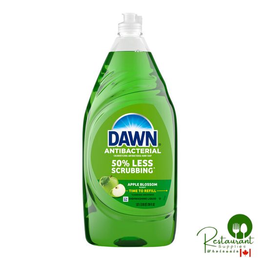 Dawn 01134 38 oz. Ultra Antibacterial Apple Blossom Dish Soap - 8/Case