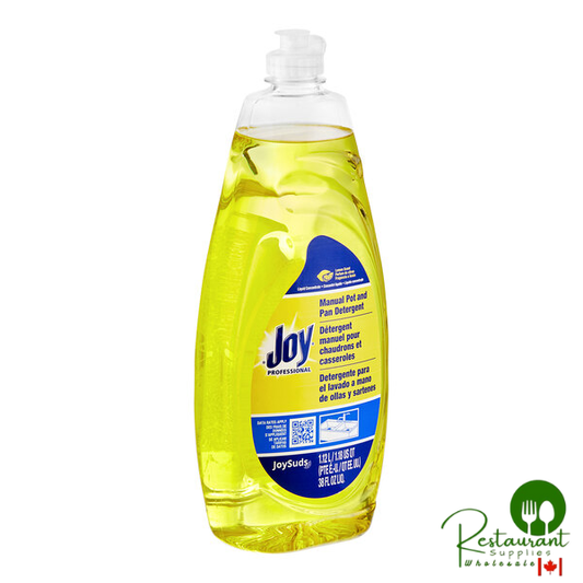 JoySuds Joy Professional 43606 38 oz. Manual Pot and Pan Detergent - 8/Case