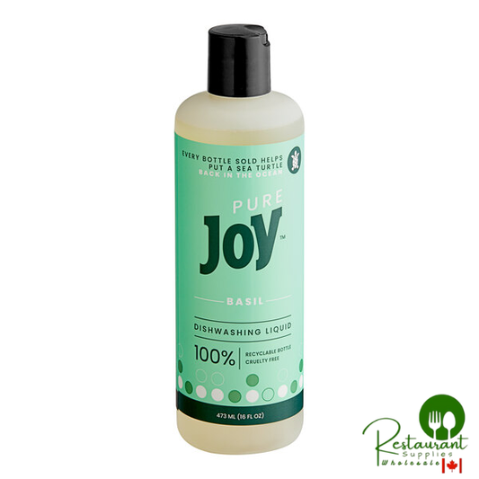 JoySuds Pure Joy 43620 16 oz. Basil Dishwashing Liquid - 12/Case