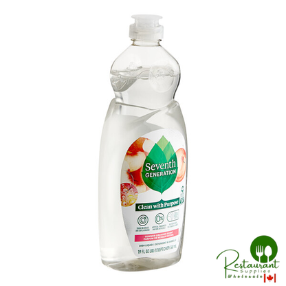 Seventh Generation 10732913449887 19 oz. Summer Orchard Dish Soap - 6/Case