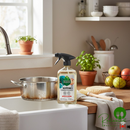 Seventh Generation Power+ 10732913451675 16 oz. Honeycrisp Apple Foaming Dish Spray - 6/Case