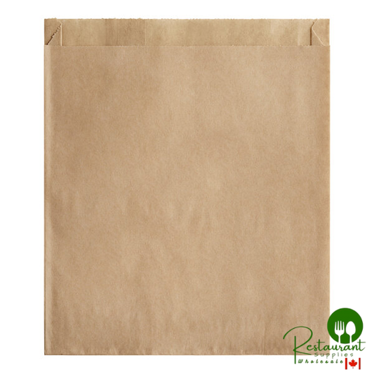 Bagcraft EcoCraft 6" x 6 1/2" Grease-Resistant Sandwich Bag - 2,000/Case