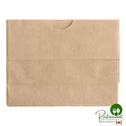 Bagcraft Snak Sack 4" x 3 1/8" Natural Grease-Resistant Concession Bag - 1,000/Case