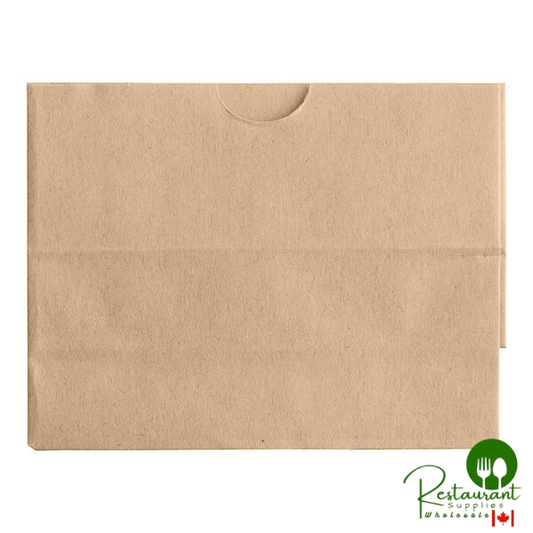 Bagcraft Snak Sack 4" x 3 1/8" Natural Grease-Resistant Concession Bag - 1,000/Case