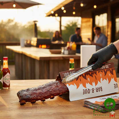 Bagcraft Packaging Foil Rib Bag, BBQ Rib Bag - 250/Case