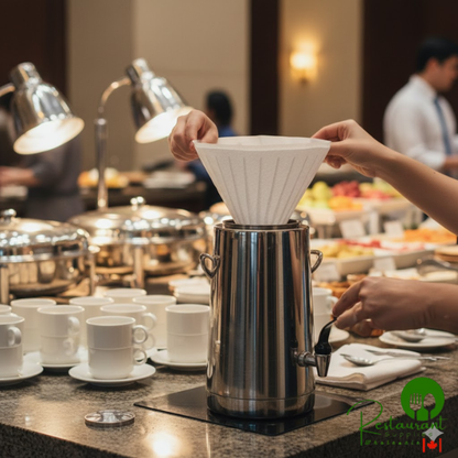 Fetco F00500000 18" x 7 1/2" Coffee Filters - 500/Case