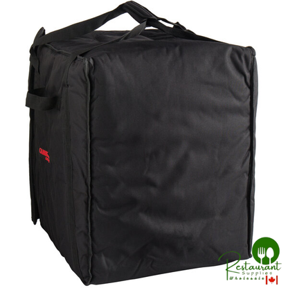 Cambro GBP1018110 Customizable Insulated Black Pizza Delivery GoBag® - Holds up to (10) 18" Pizza Boxes