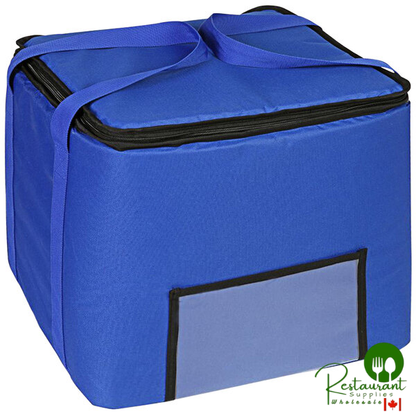 Sterno School Nutrition Blue Value Insulated Milk Crate Tote / Delivery Bag 70683