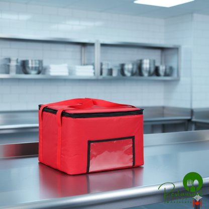 Sterno School Nutrition Red Value Insulated Snack Tote Delivery Bag 70681