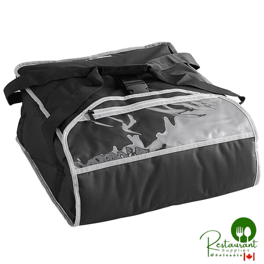 Vollrath VPB118 1-Series Insulated Pizza Delivery Bag, 19" x 19" x 9" - Holds (3) 18" Pizza Boxes