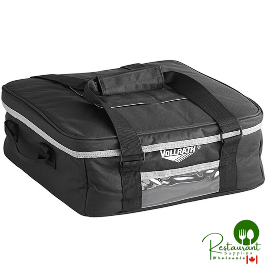 Vollrath VSDB100 1-Series Insulated Snack Delivery Bag - Holds (2) 9" x 9" Containers